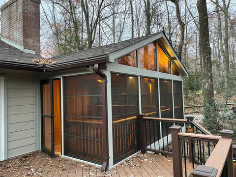 Custom Screened Porch by Northern Deckworks