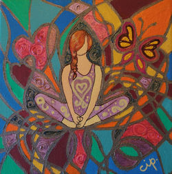 "PAPALLONA" 20x20