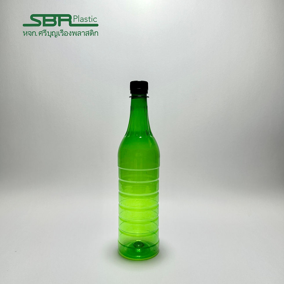 Thumbnail: 750ml PET Round Bottle - Ribbed Body