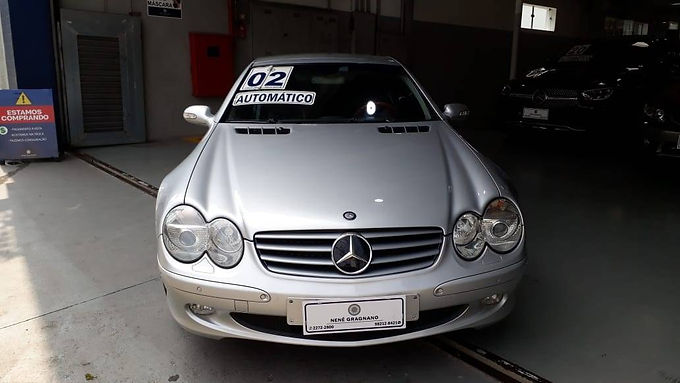 MERCEDES-BENZ SL 500 2002 5.0 V8 GASOLINA CONVERSIVEL 2P AUTOMATICO