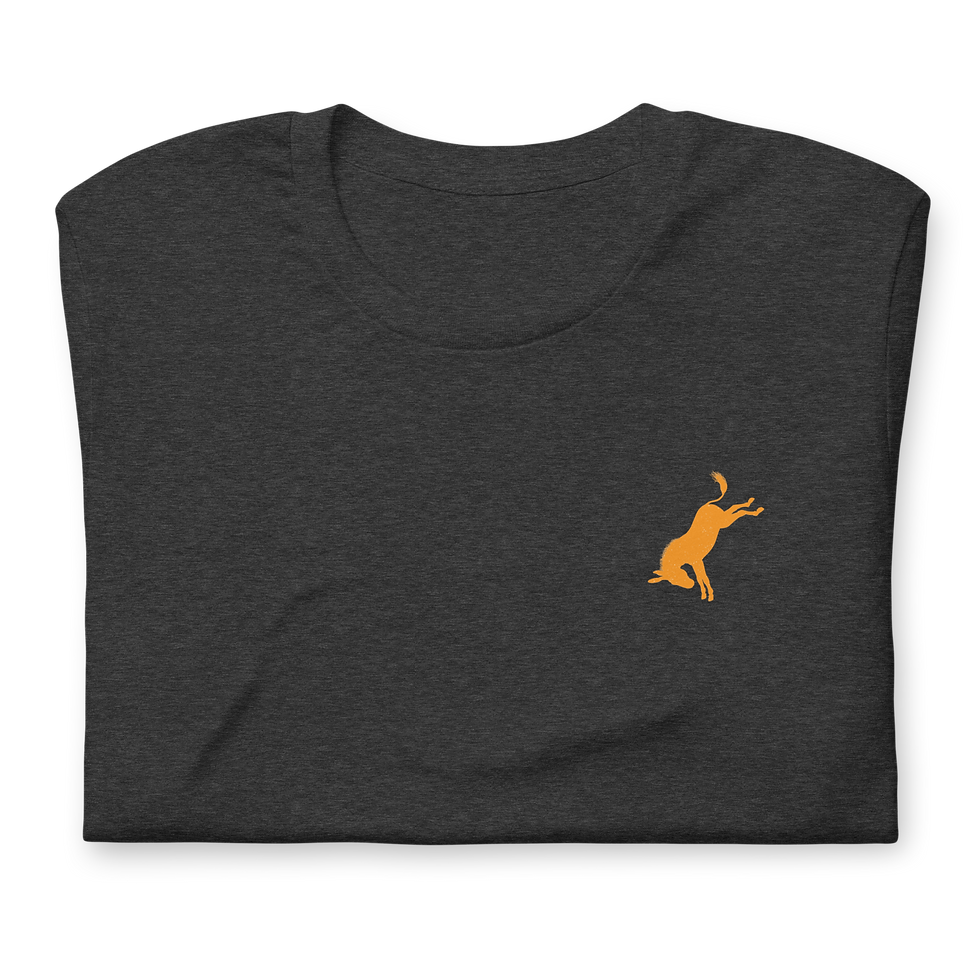 Thumbnail: #RURAL STRONG DONKEY (ORANGE) Unisex t-shirt