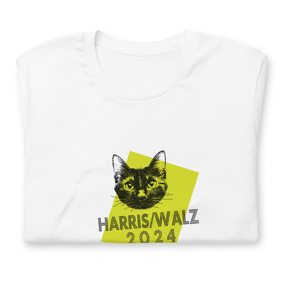 Thumbnail: Harris/Walz Cat Unisex T-Shirt