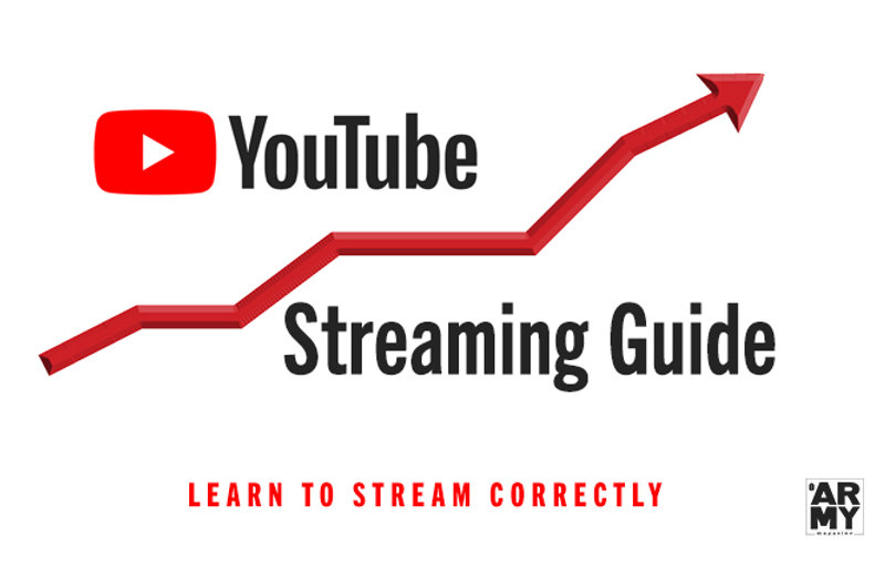 How to stream correctly on YouTube