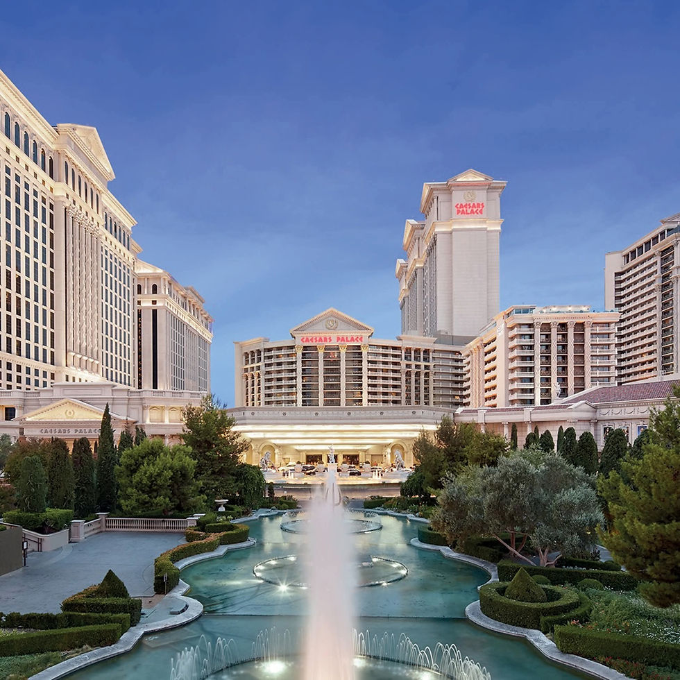 Caesars Palace Las Vegas, External with Boullies Travel