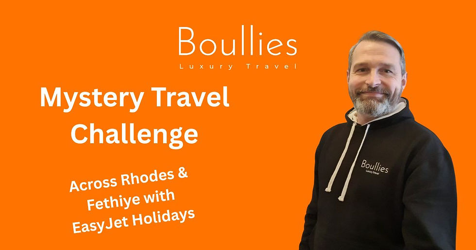 The Adventure Begins: My Upcoming Mystery Challenge Across Rhodes & Fethiye with EasyJet Holidays