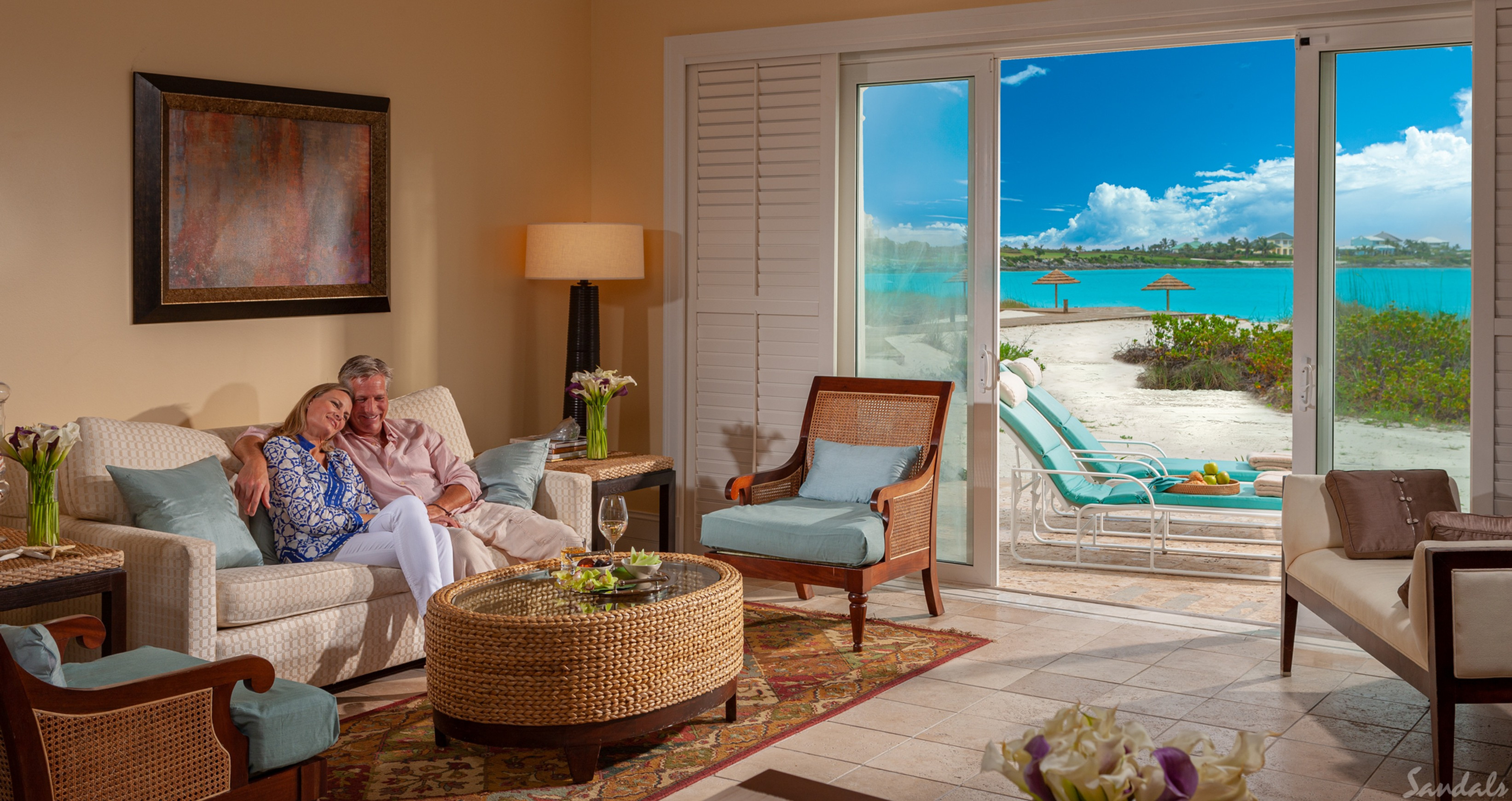 Prime Minister Honeymoon One Bedroom Beachfront Walkout Butler Villa Suite