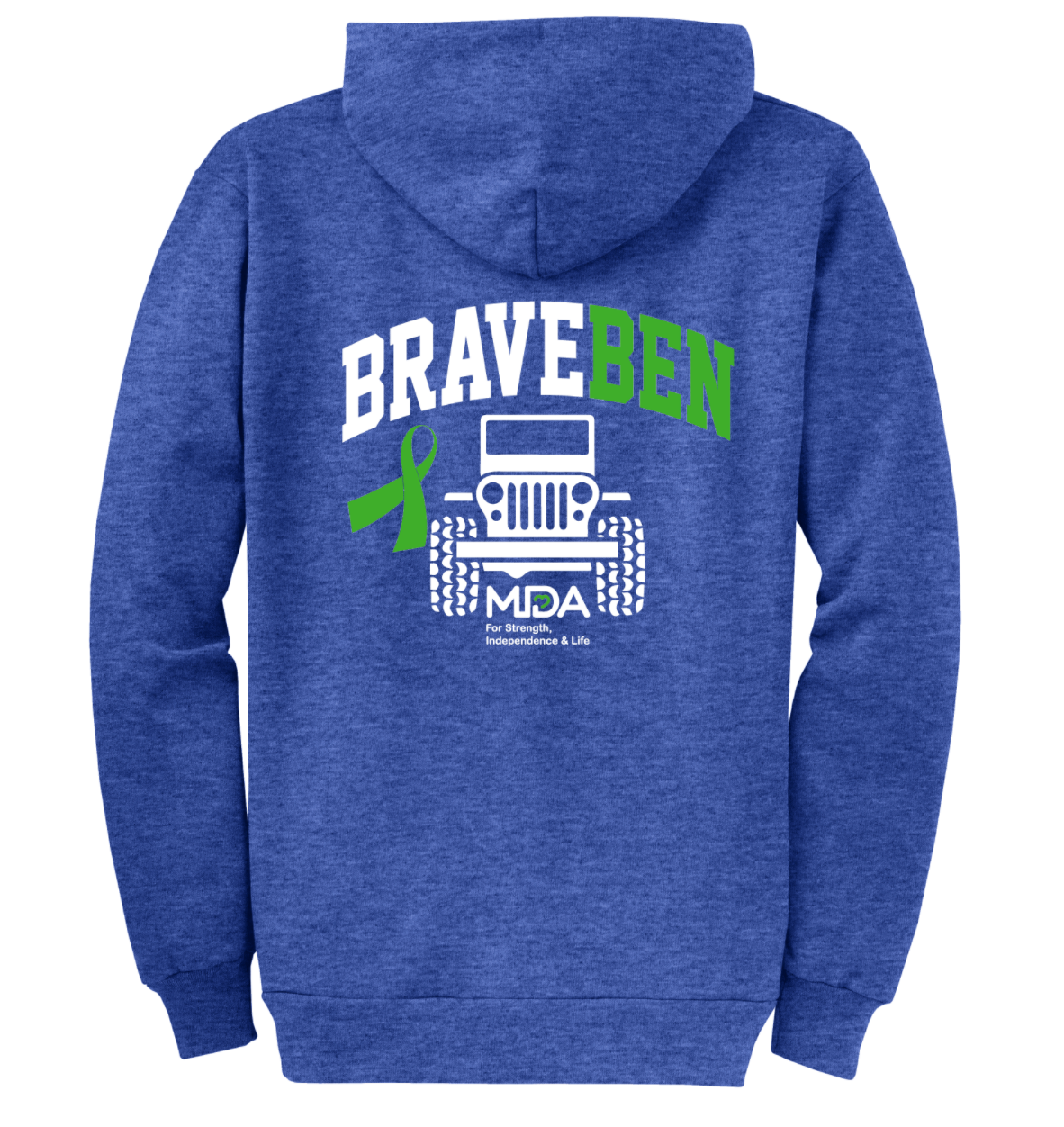 Brave Ben Zip Hoodie