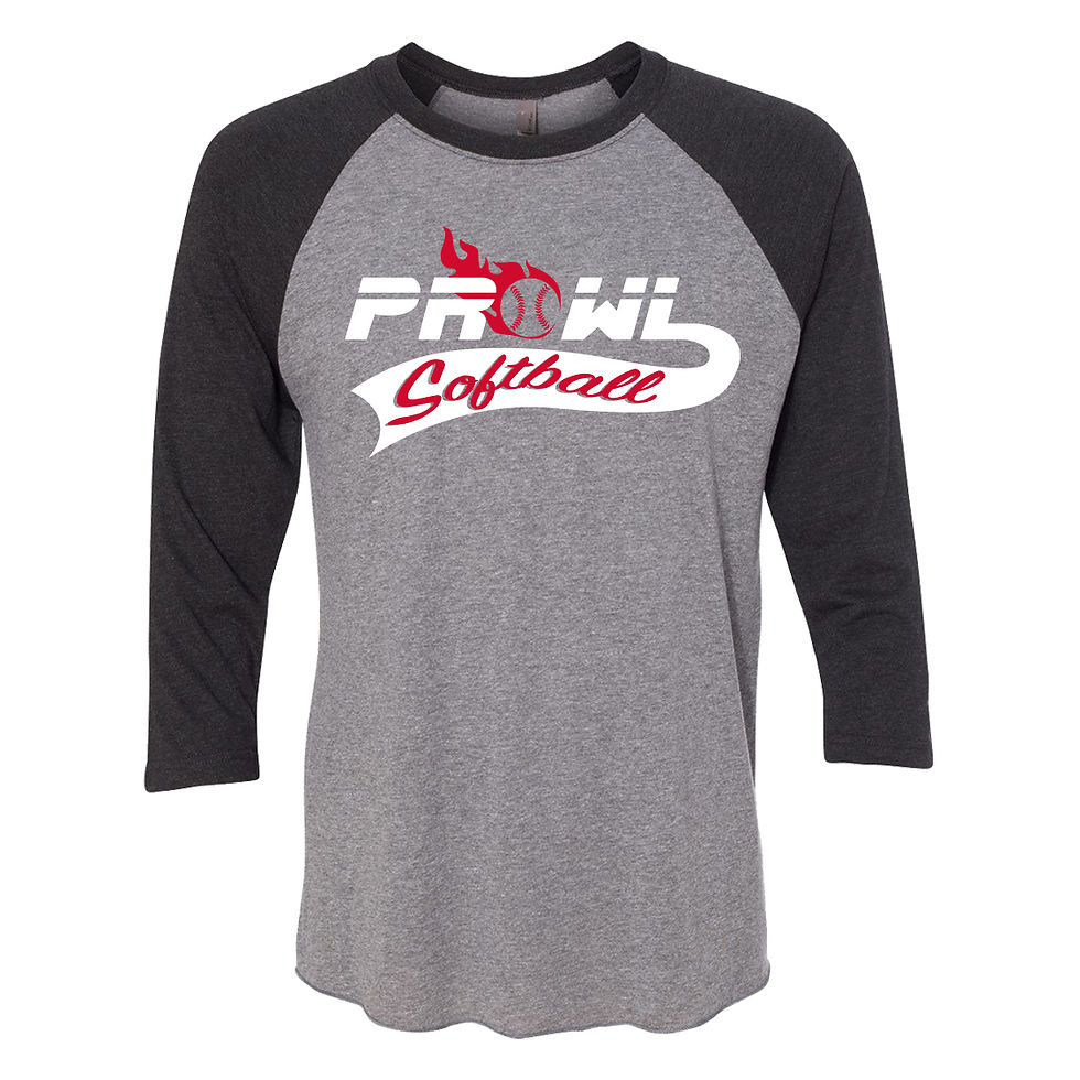 Thumbnail: Prowl Next Level 3/4 Slv Raglan Tee