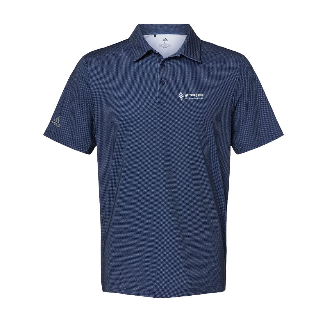 Acterra Adidas Diamond Dot Print Polo