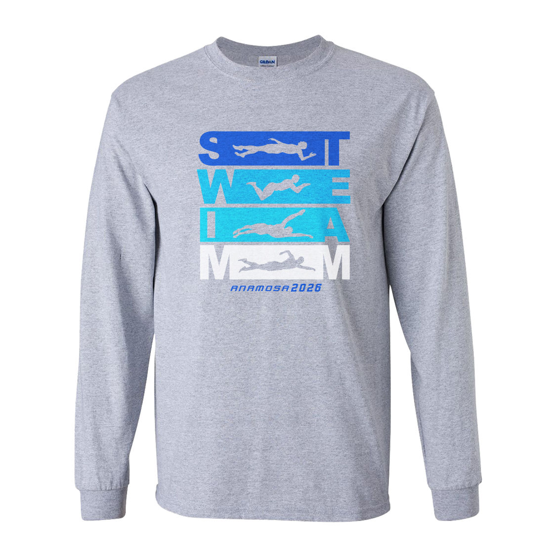 Anamosa Swim Team Long Sleeve T-Shirt