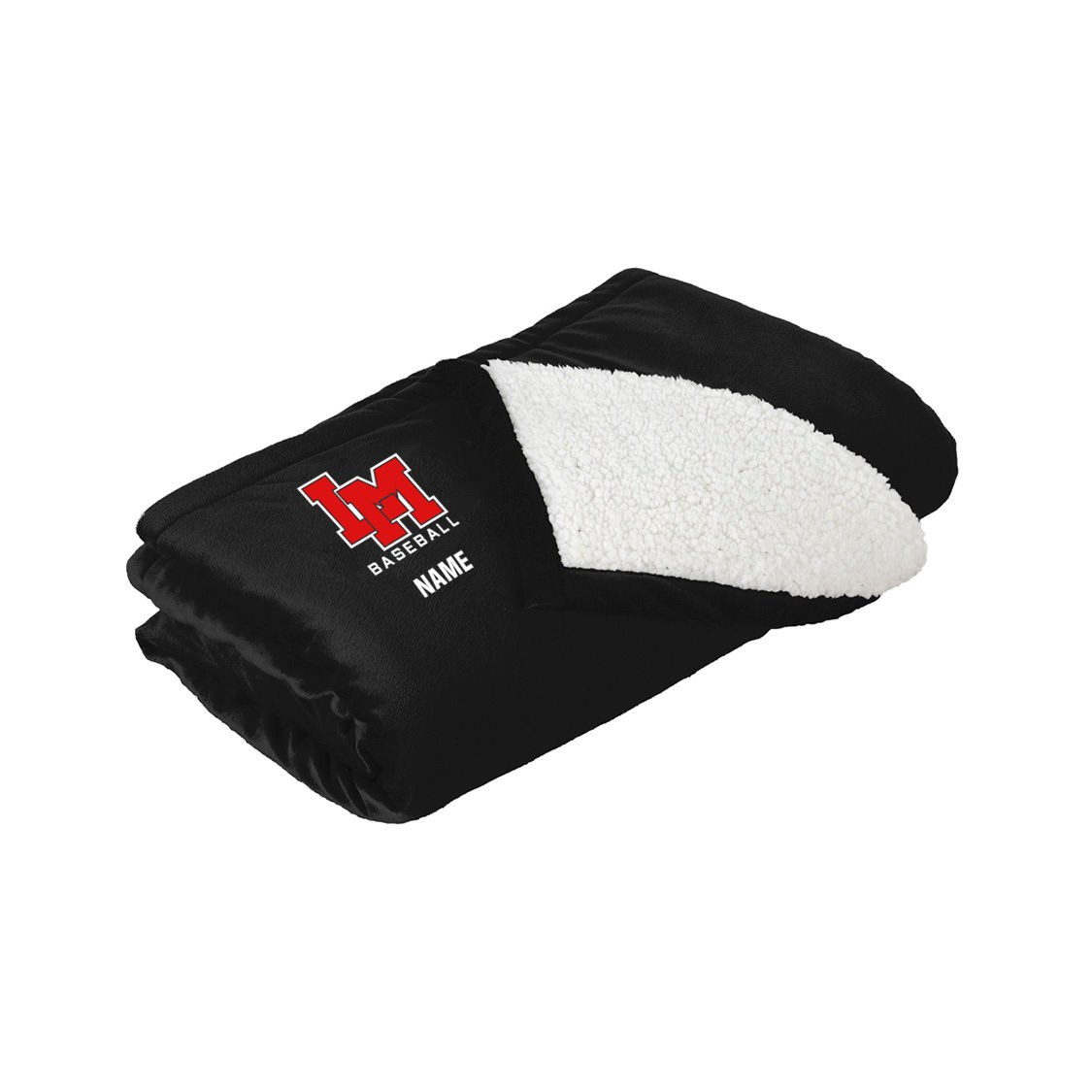 LM Baseball Sherpa Blanket