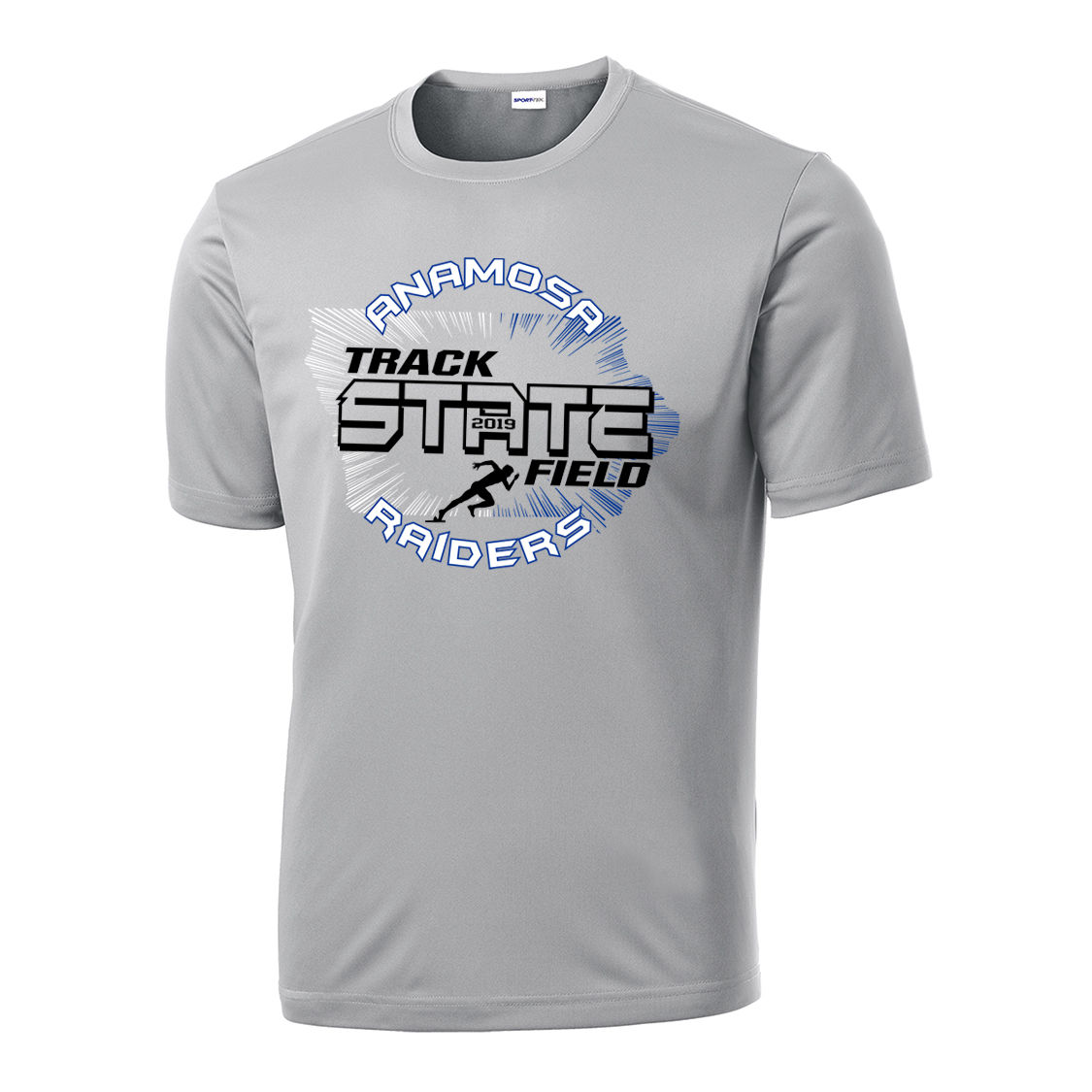 Anamosa State Track Performance T-Shirt