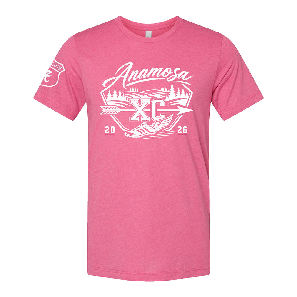 Thumbnail: 2026 Anamosa XC Bella+Canvas TriBlend T-Shirt