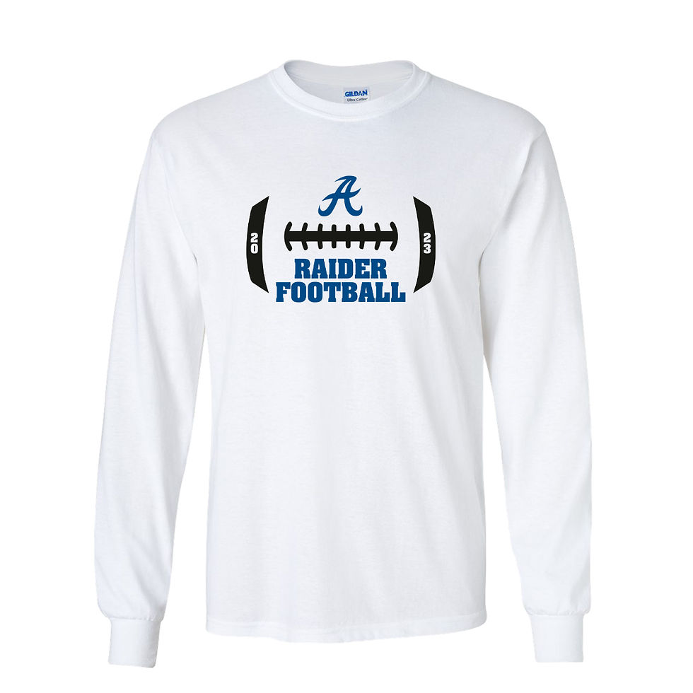 Thumbnail: 2023 Anamosa Football Long Sleeve Gildan T-Shirt