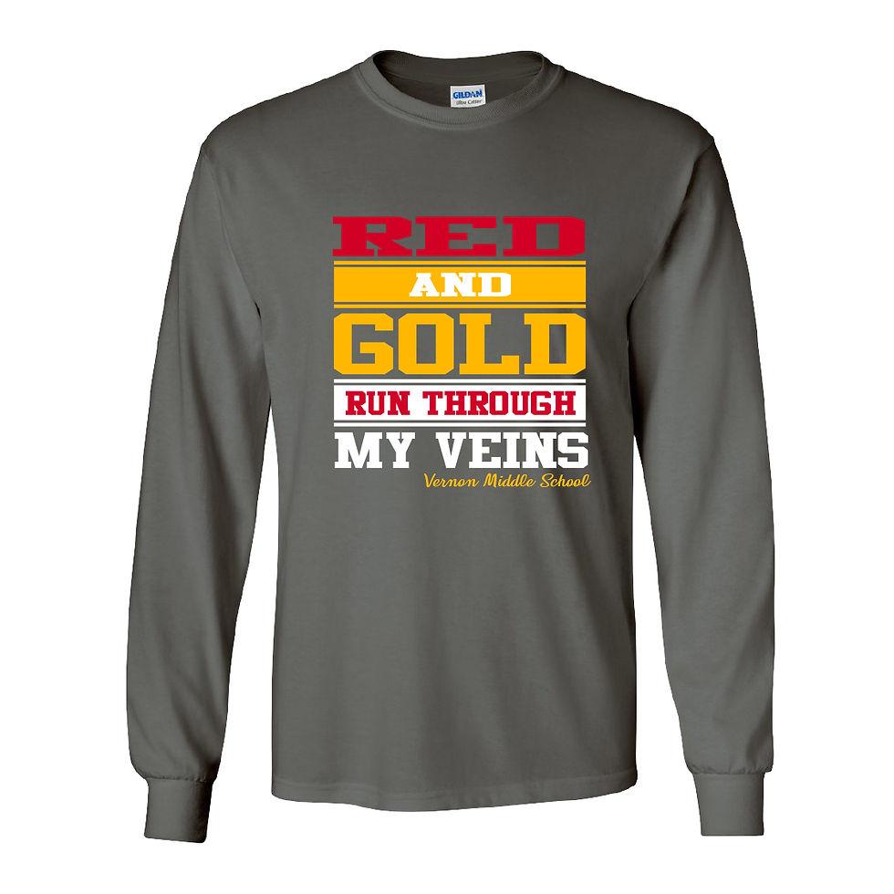 VMS Lg Slv T-Shirt - Grey