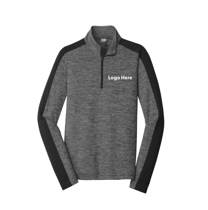 Thumbnail: MercyNeuro Colorblock 1/4 Zip Pullover