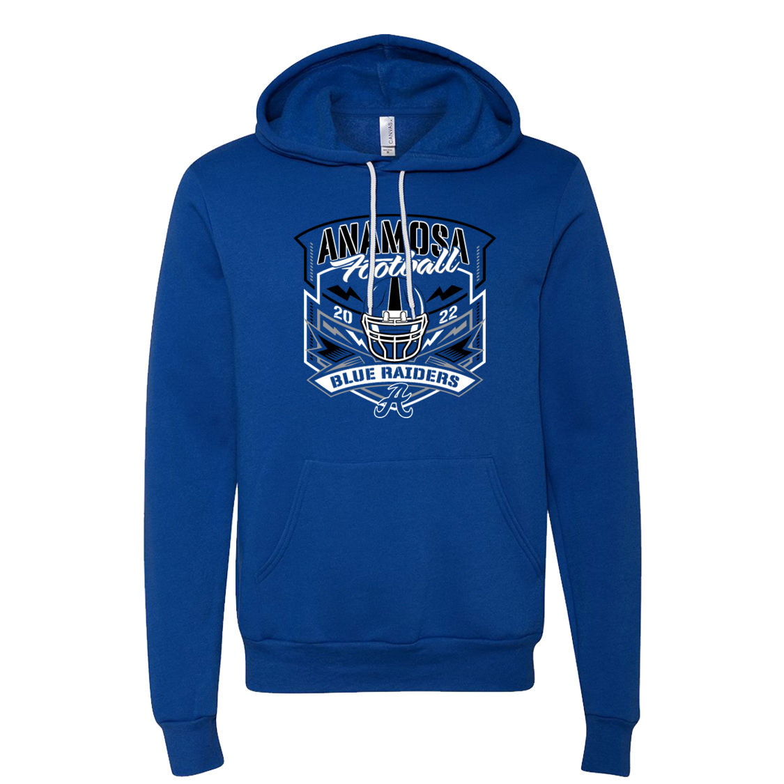 2022 Raider Football Bella+Canvas Hoodie