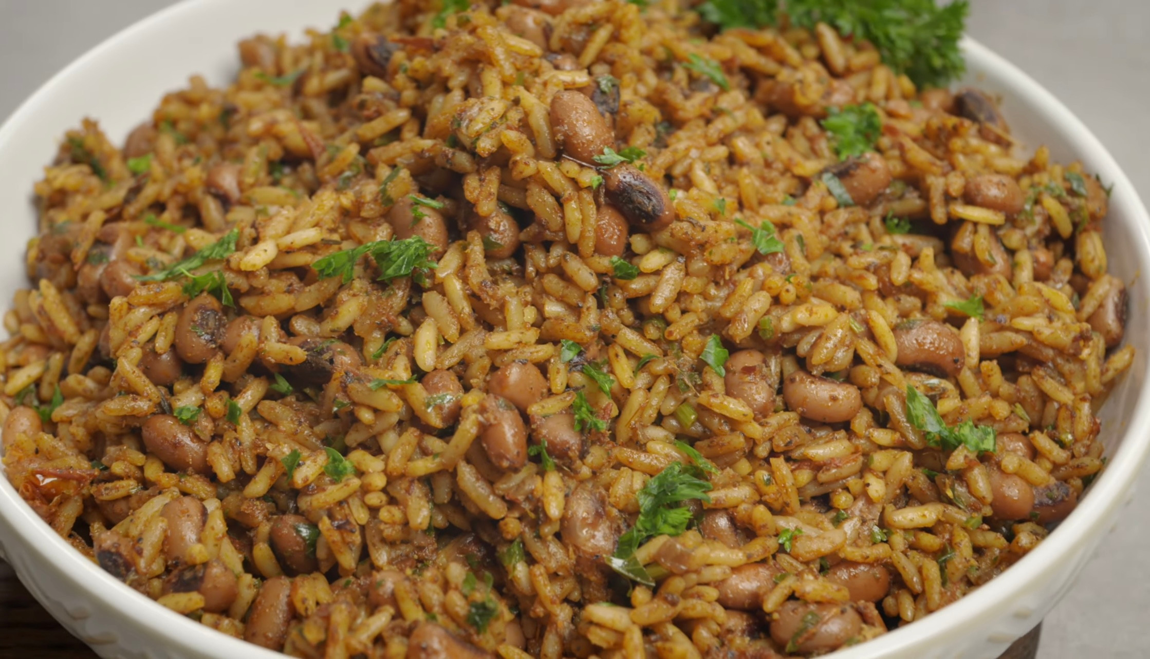 Raw Rice Beans Nigerian Rice & Beans | The Naija Goddess