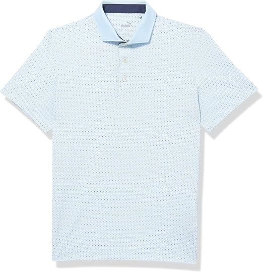 Boys MATTR Century Polo Silver Sky-Deep