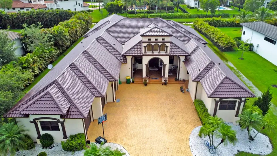 metal spanish tile roof by zen metal roofs