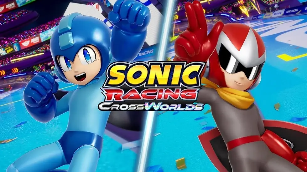 SONIC RACING: CrossWorlds estrena DLC con MEGA MAN