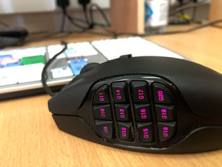 Editing with a gaming mouse