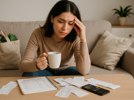 節約疲れしている主婦