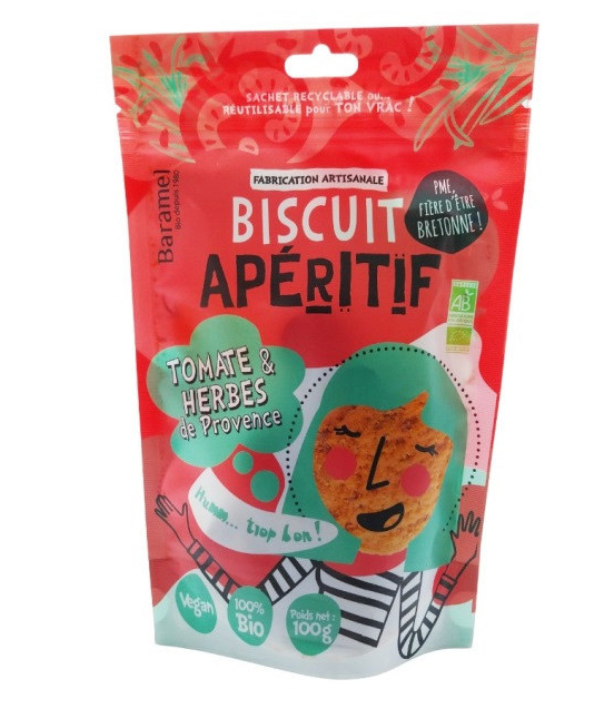 Biscuit salé tomates-herbes de Provence