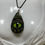 Thumbnail: Green Dragon Eye Polymer Clay 45cm + 5cm Extension Necklace