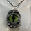 Thumbnail: Silver Dragon Eye Polymer Clay 45cm + 5cm Extension Necklace