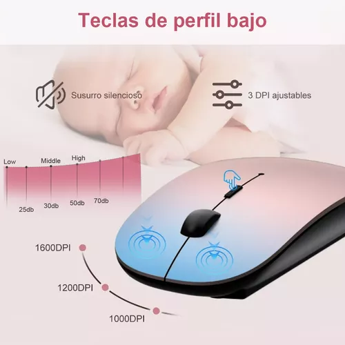 Miniatura: Kit Teclado Y Mouse Inalambrico Gamer