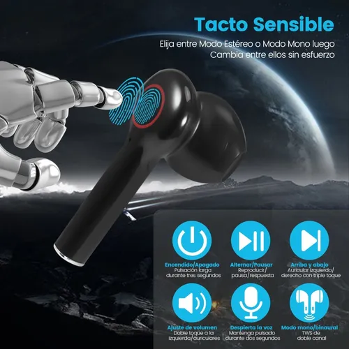 Miniatura: Audífonos Impermeable Táctil