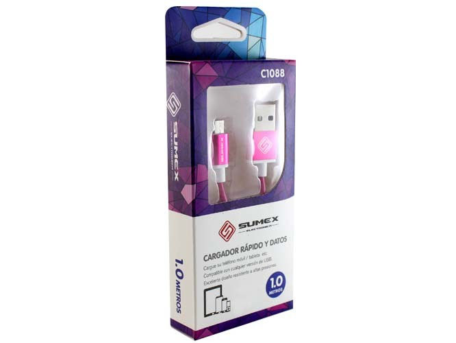 Miniatura: CABLE USB V8 PARA SMARTPHONE  (CARGA RAPIDA)
