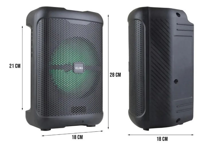 Miniatura: Bafle Bocina Ampli 6.5" Bluetooth