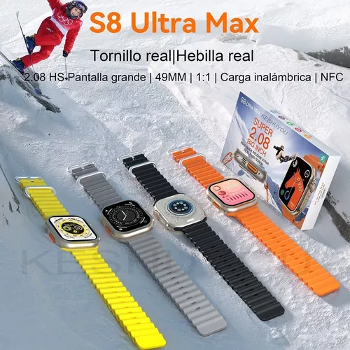 Miniatura: Reloj Inteligente S8 Ultra Max D/49mm NFC