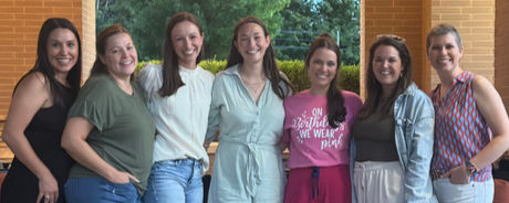 Blessed Beginnings lactation consultants and Pathway 3 interns standing together in Middle Tennessee, representing the IBCLC mentorship and lactation consultant training program.