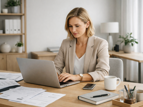 Profesjonell rådgiver som jobber med betalingsoppfølging og forsinkelsesrente 2026 for Collectors AS.