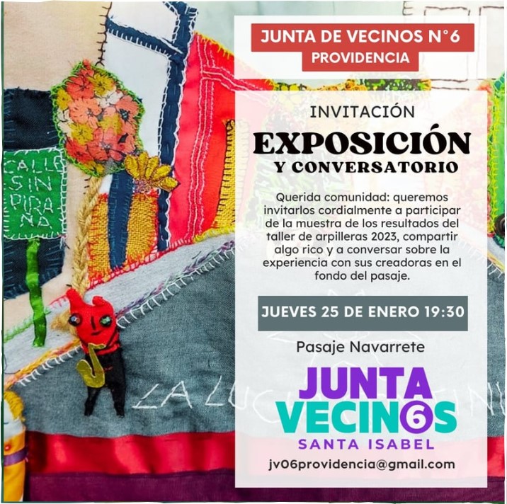 Taller de Arpilleras Junta de Vecinos N°6 Providencia 2