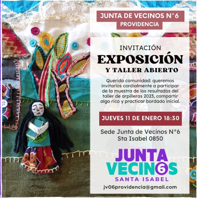 Taller de Arpilleras Junta de Vecinos N°6 Providencia