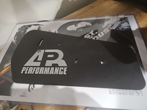 GT2 Style Wing Plates With APR Decal | Racer's Edge Detail