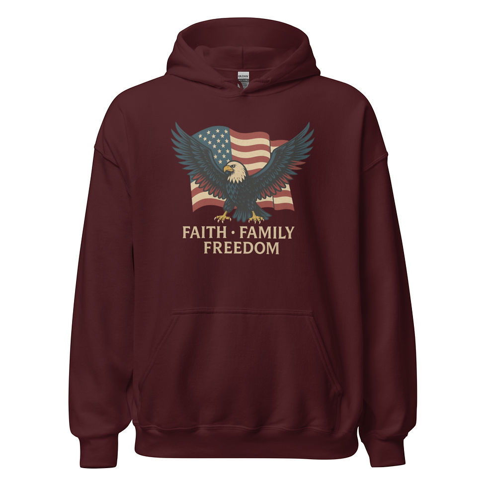 Thumbnail: Faith Family Freedom Hoodie