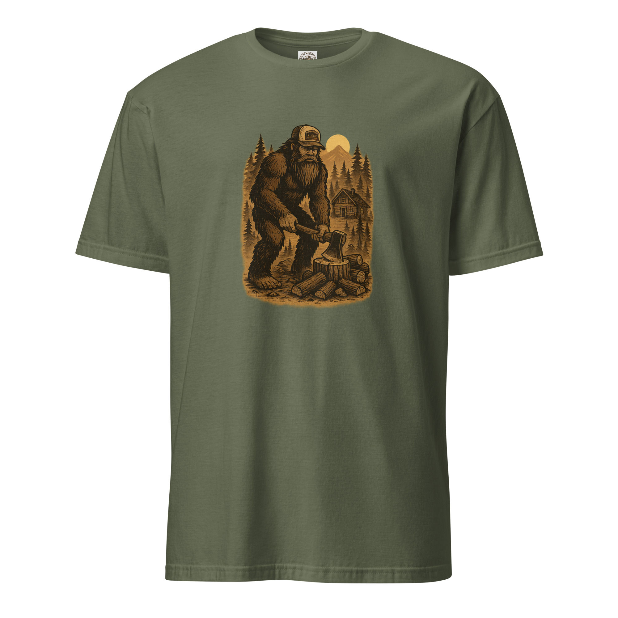 The Bearded Bigfoot- Men's SoftstyleT-shirt
