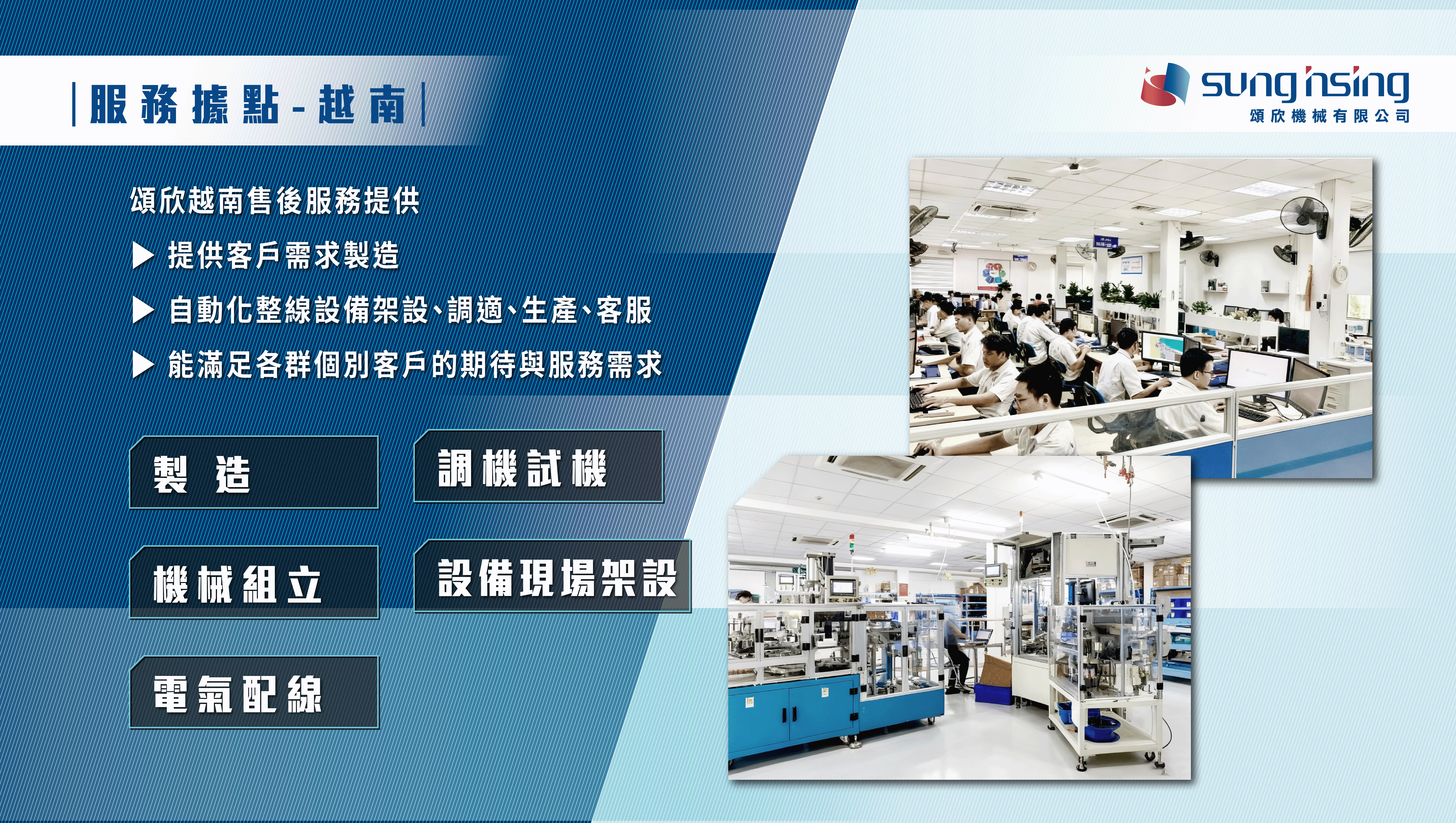 頌欣機械-全球服務據點-越南