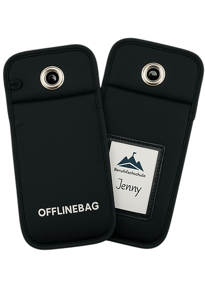 offlinebag taschen mit smartphone