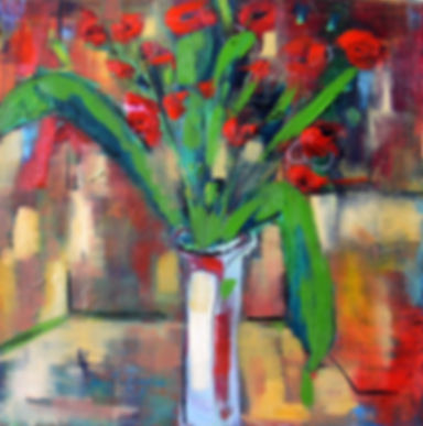 Ephémère 60x60cm