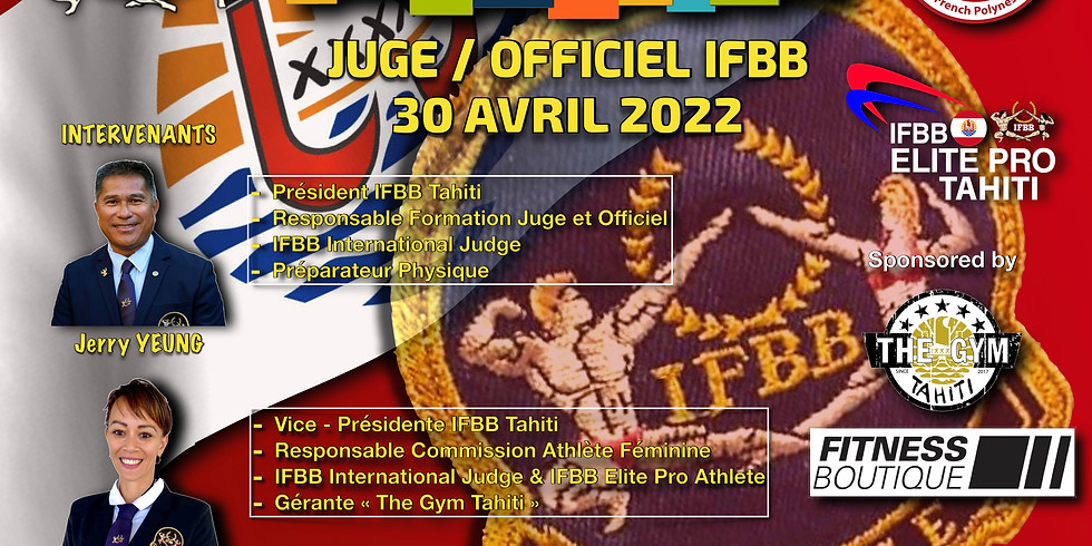 FORMATION JUGE ET OFFICIEL IFBB
