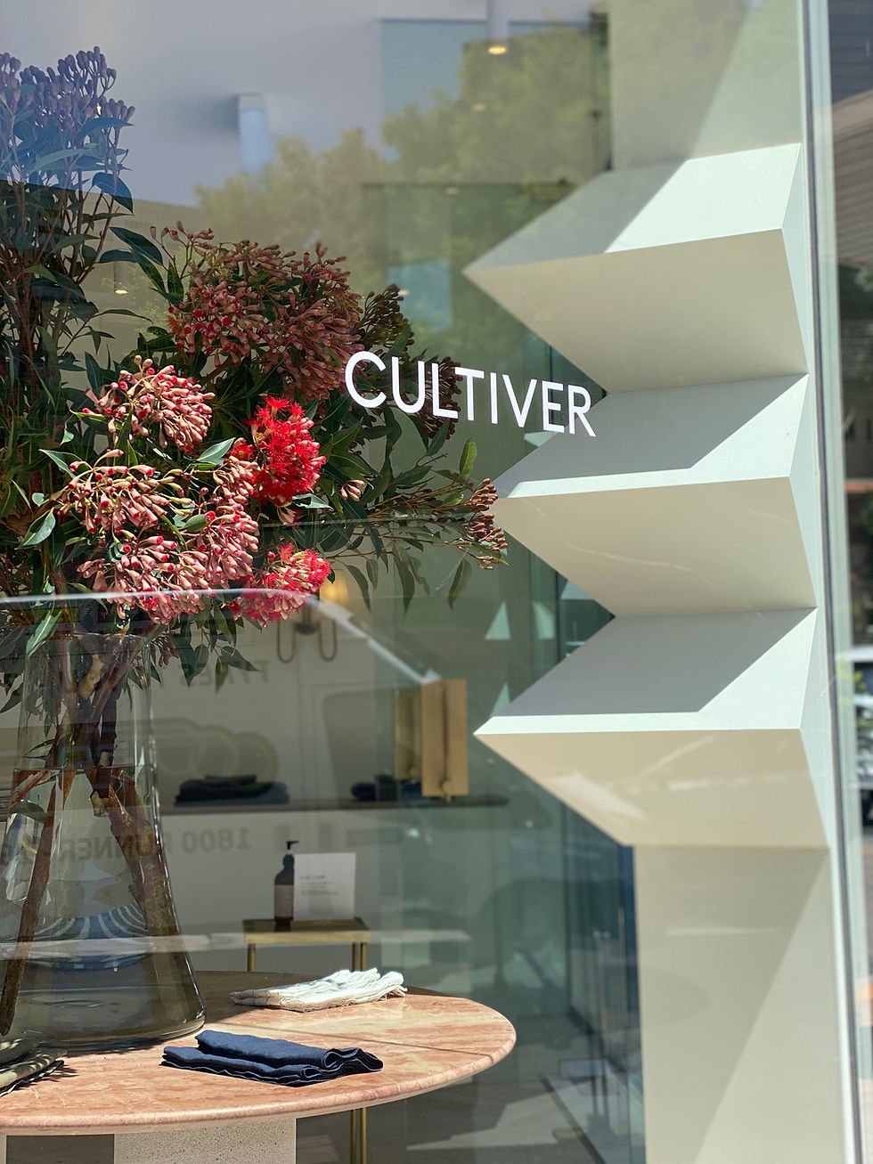 Discover our seven-year partnership with CULTIVER, creating seasonal floral installations for their Mosman and Woollahra boutiques with The Ivy League.