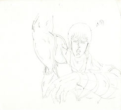 2296-5.Hokuto no Ken, Kenshiro (A3, A3 correction sheet) (1984-1987) (1).jpg