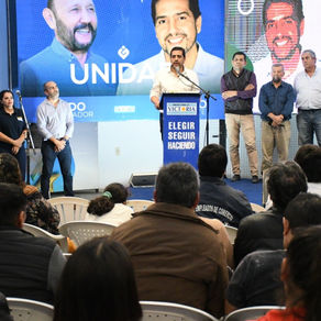 Fernández Patri: “Vamos a hacer 1000 calles nuevas entre asfalto, ripio y estabilización de suelo.”