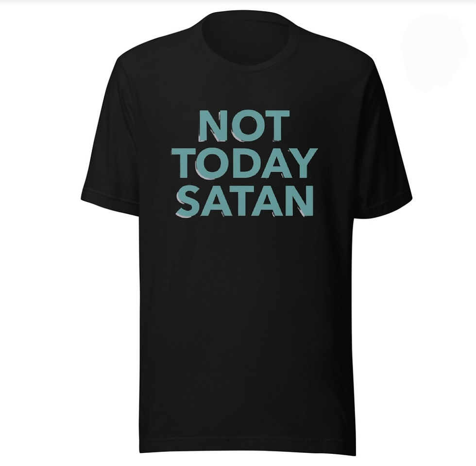 Thumbnail: Not Today Satan Premium Unisex T-Shirt